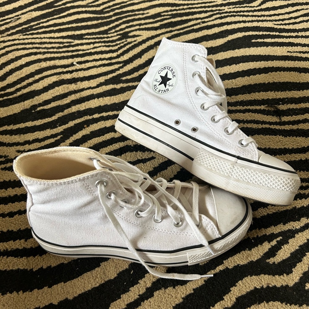 Converse Women's White High-Top Sneakers
